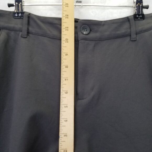 Paige Stafford Transcend Knit Pants Men's 34x28 Gray Stretch Straight Leg - Picture 14 of 16